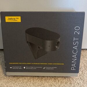 Jabra PanaCast 20 Black Webcam